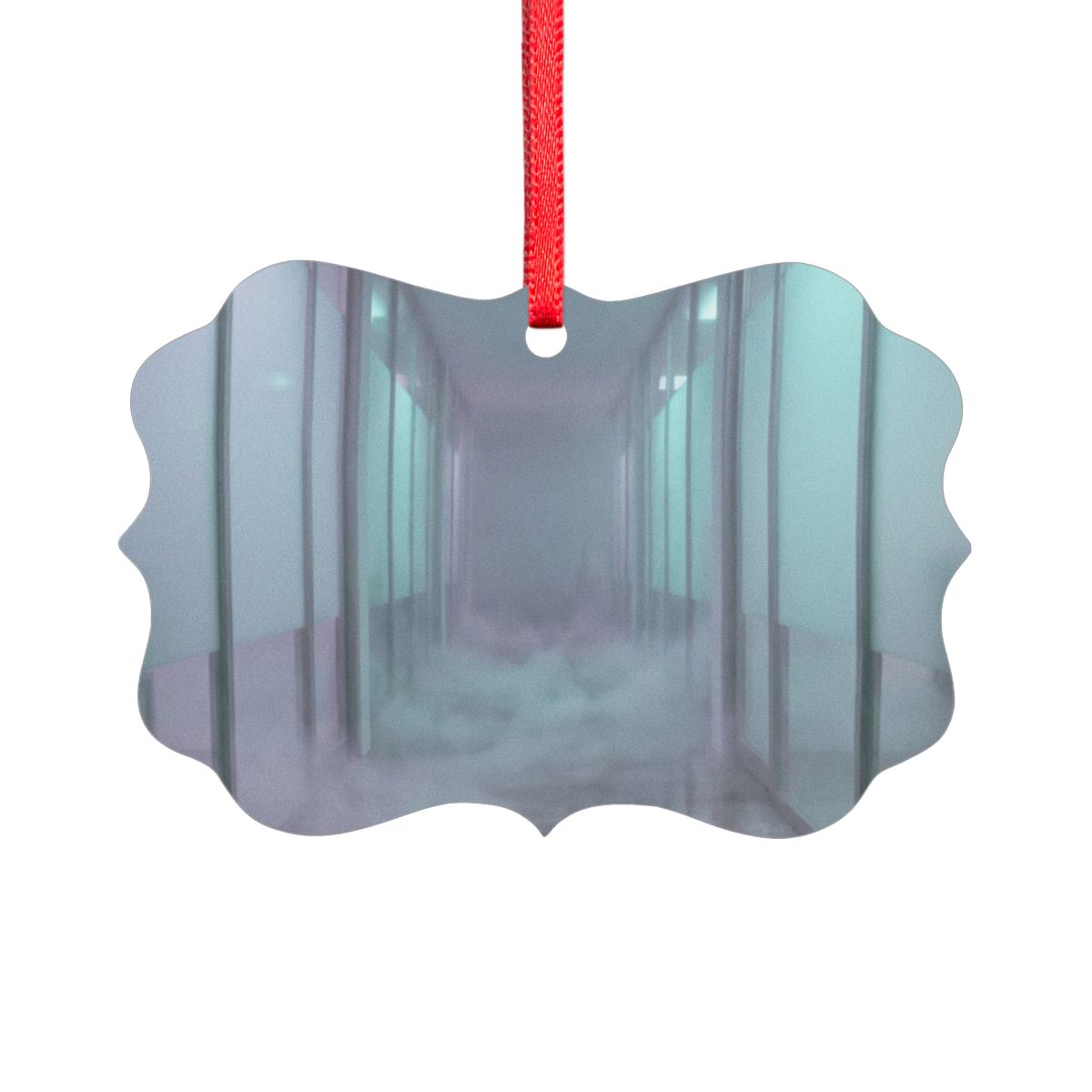 Liminal Corridor Acrylic Ornament | Echovira Gallery