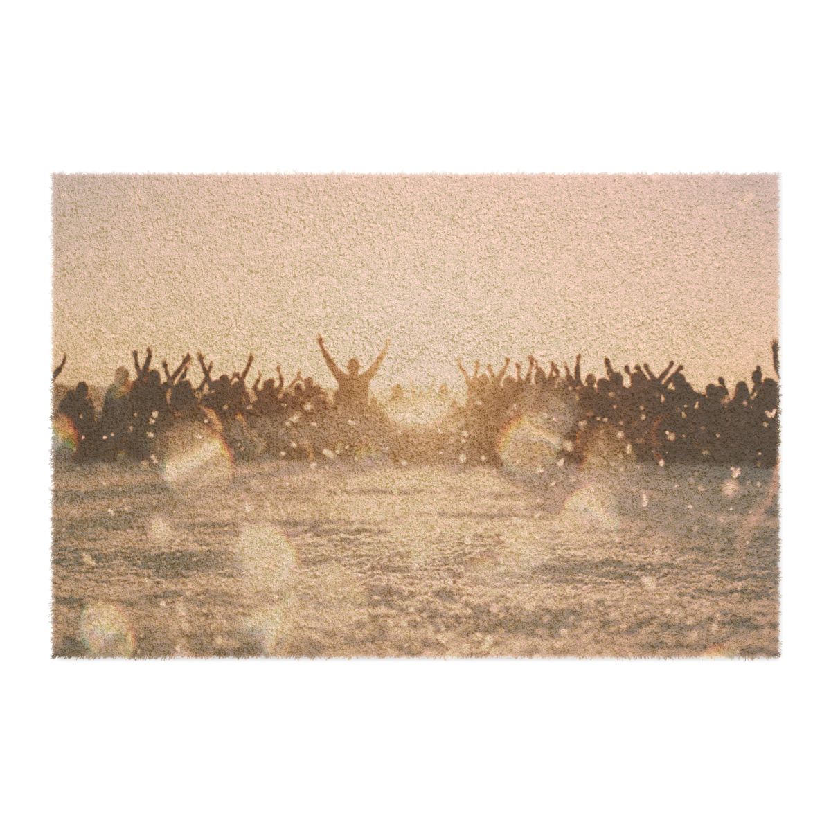 Golden Hour Crowd Doormat