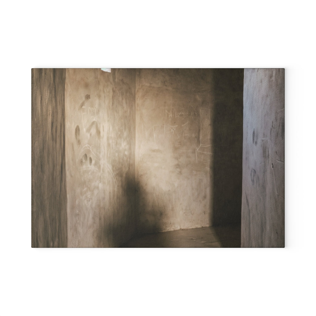 Glass Cutting Board - Shadows of the Citadel moody... |...