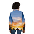 Women's Puffer Jacket - Sunset Ridge | Echovira Gallery