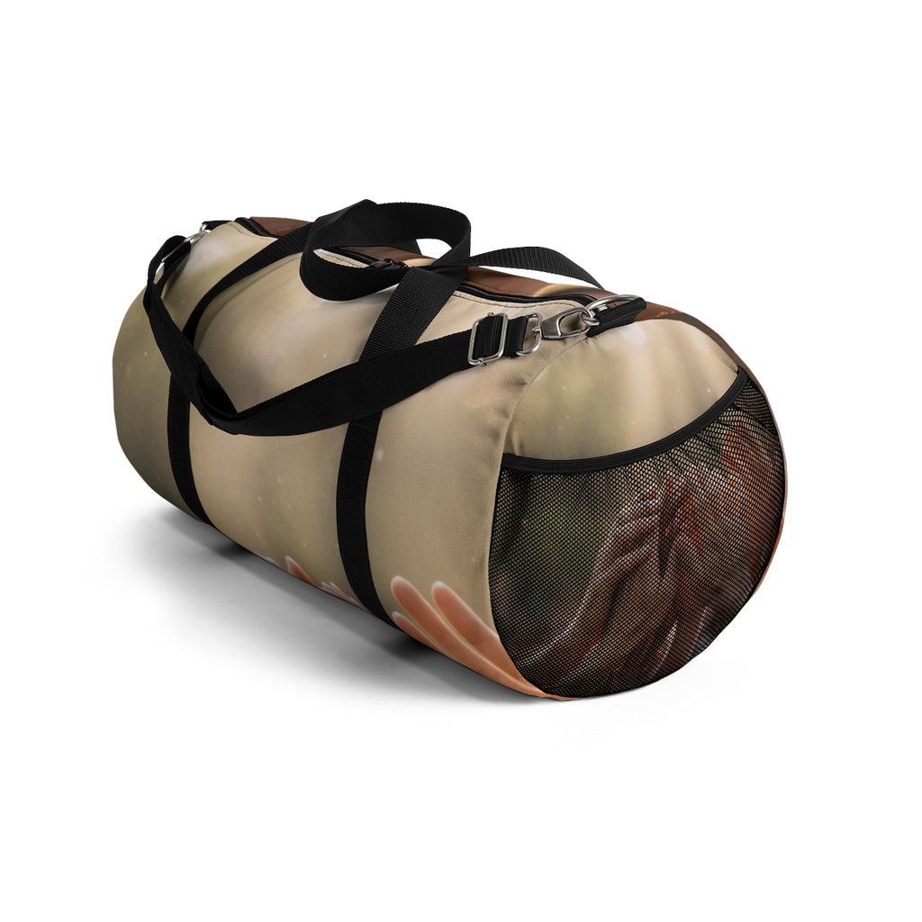 Duffel Bag - Golden Rays of Unity Wall Art | Echovira...