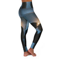 Midnight Shadow Yoga Leggings - Aesthetic Activewear |...