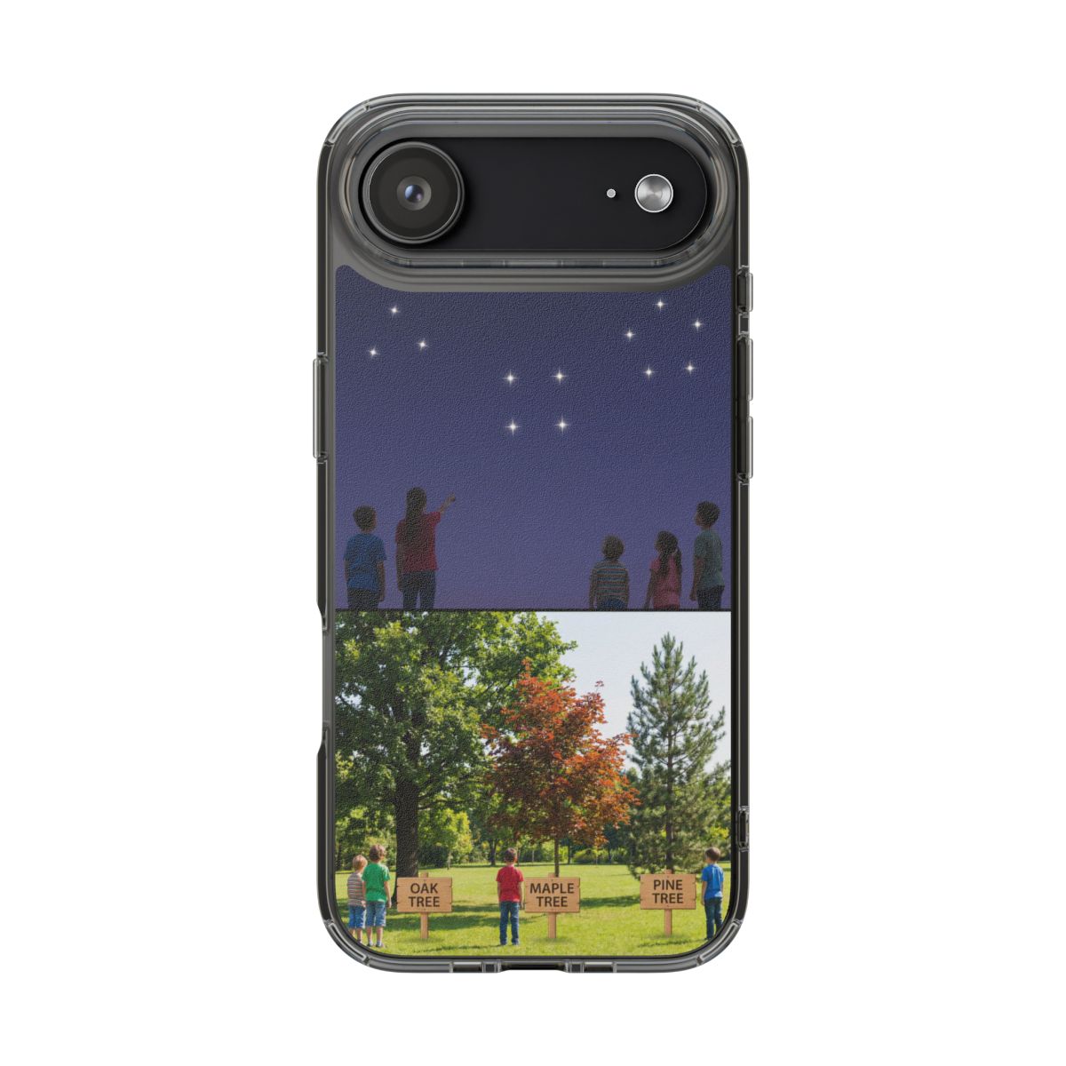 Clear Impact-Resistant Case - Starry Shield