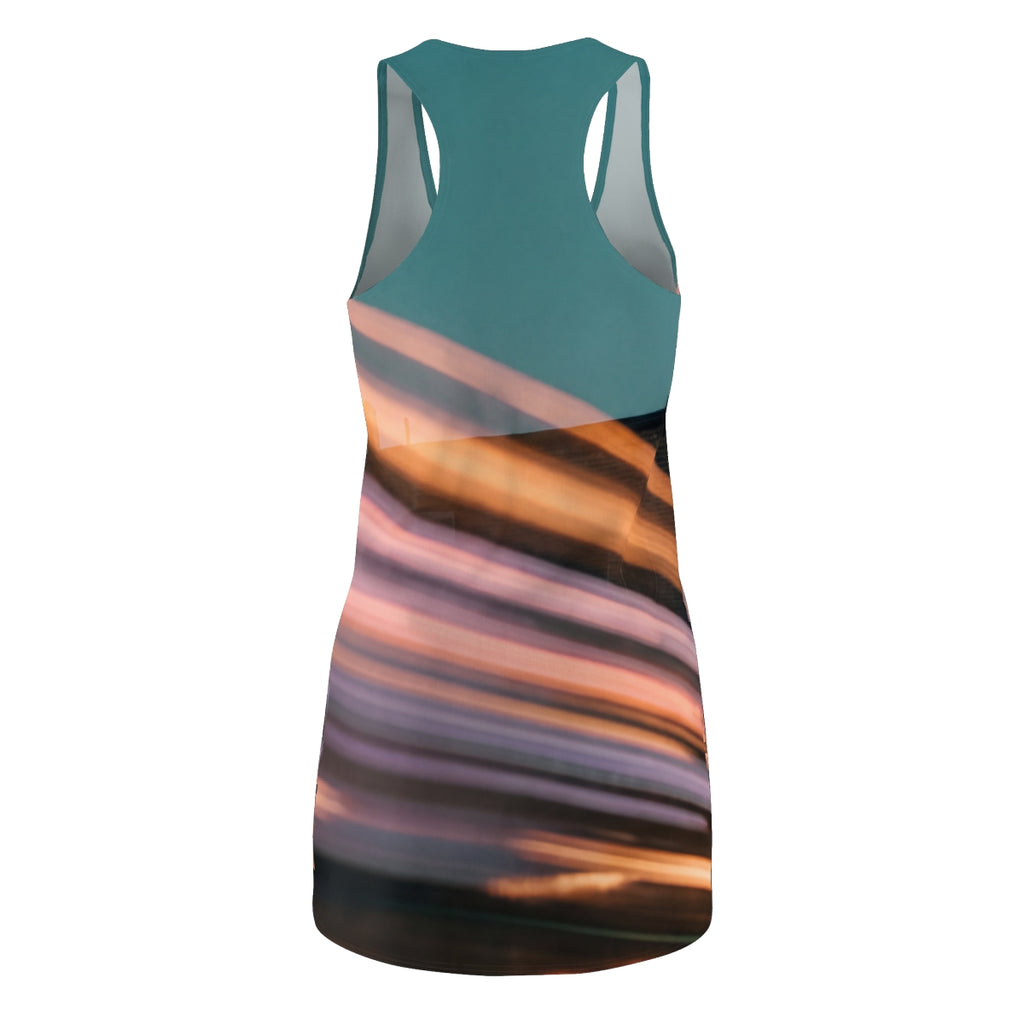 Women's Cut & Sew Racerback Dress - City Twilight Dress |...