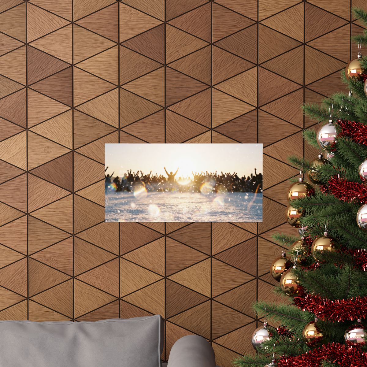Matte Horizontal Poster - Sunset Horizon Expanse (10×8 &......