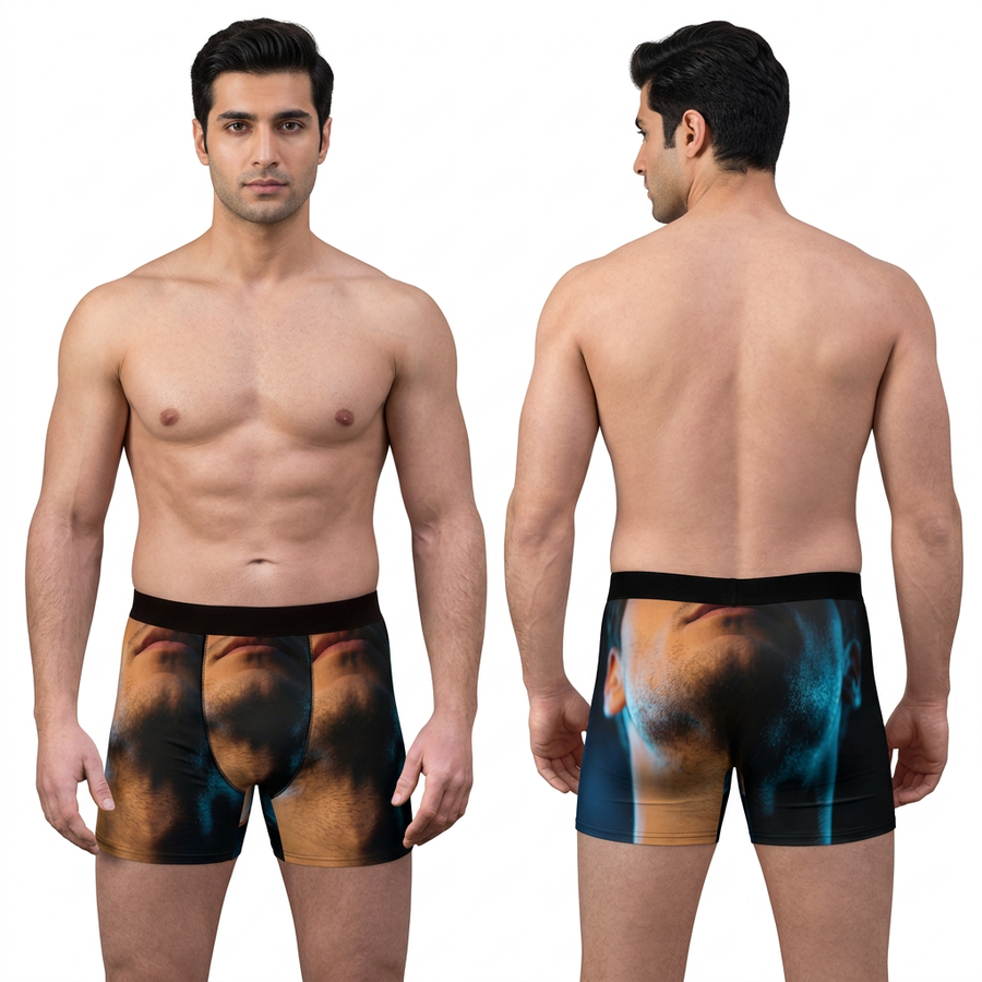 Men's Boxer Briefs - Neon Edge