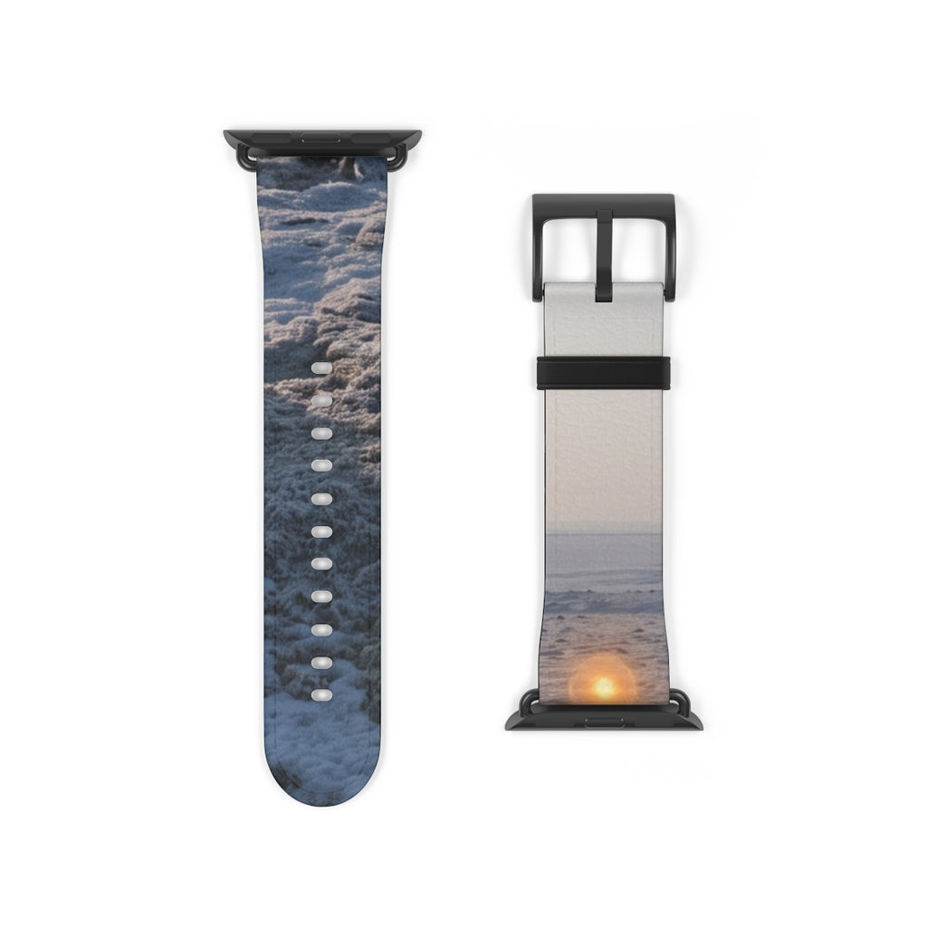 Apple Watch Band - Arctic Solitude | Echovira Gallery
