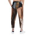Men's Athletic Joggers - Shimmering City Nights | Echovira...