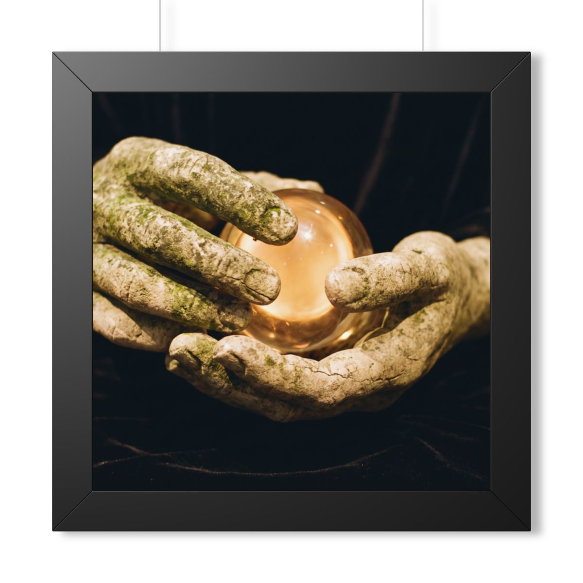 Framed Vertical Poster - Ancient Sight — Black (11×14... |...