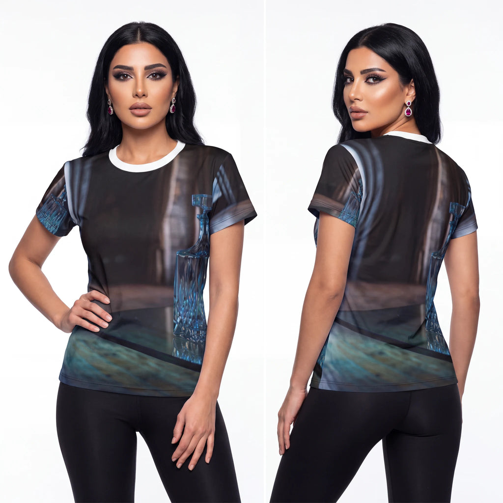 Women's Cut & Sew Tee with Decanter Silhouette