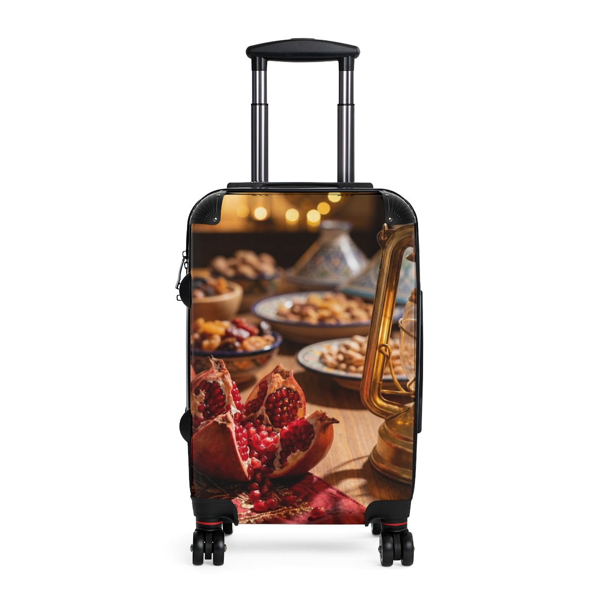 Suitcase - Golden Pomegranate Still Life | Echovira Gallery