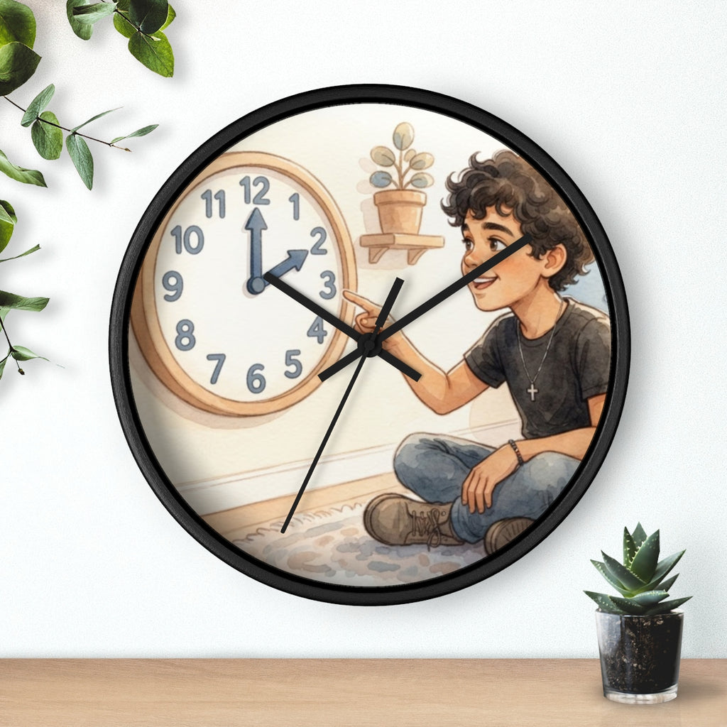 Wall Clock - Time to Learn | Echovira Gallery