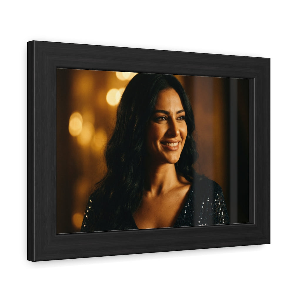 Framed Poster - Cinematic Portrait — Landscape