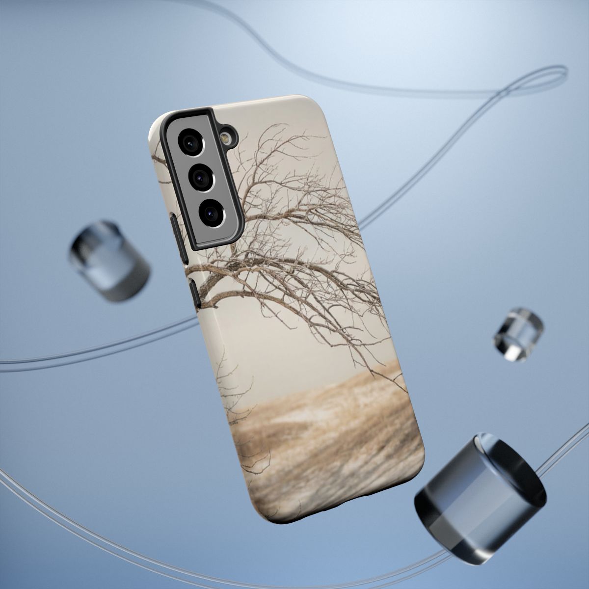 Impact-Resistant Cases - Tough Phone Case - Winter Tree Vibe