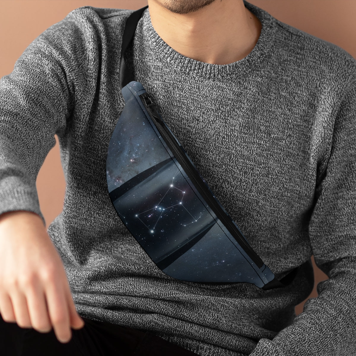 Fanny Pack - Cosmic Sentinel Orion Constellation Art |...