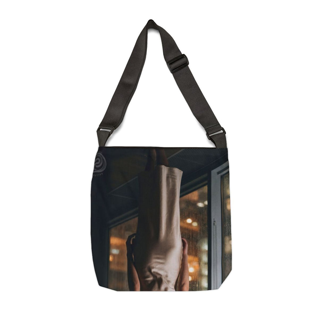 Adjustable Tote Bag - Midnight Reflection | Echovira Gallery