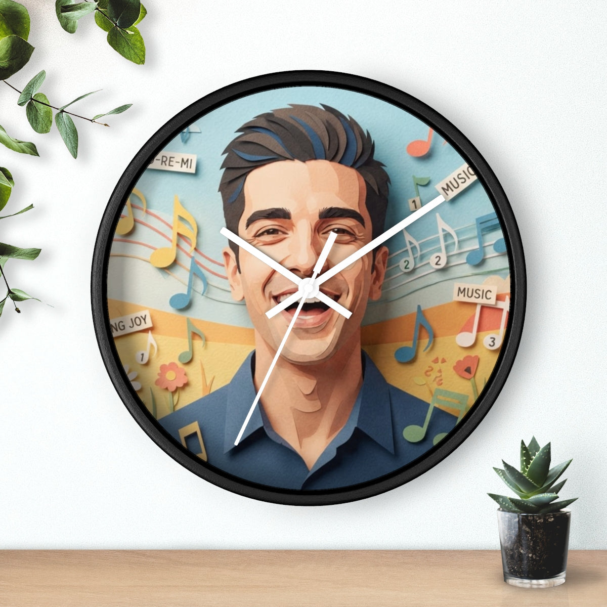 Wall Clock - Tempo of the Day | Echovira Gallery