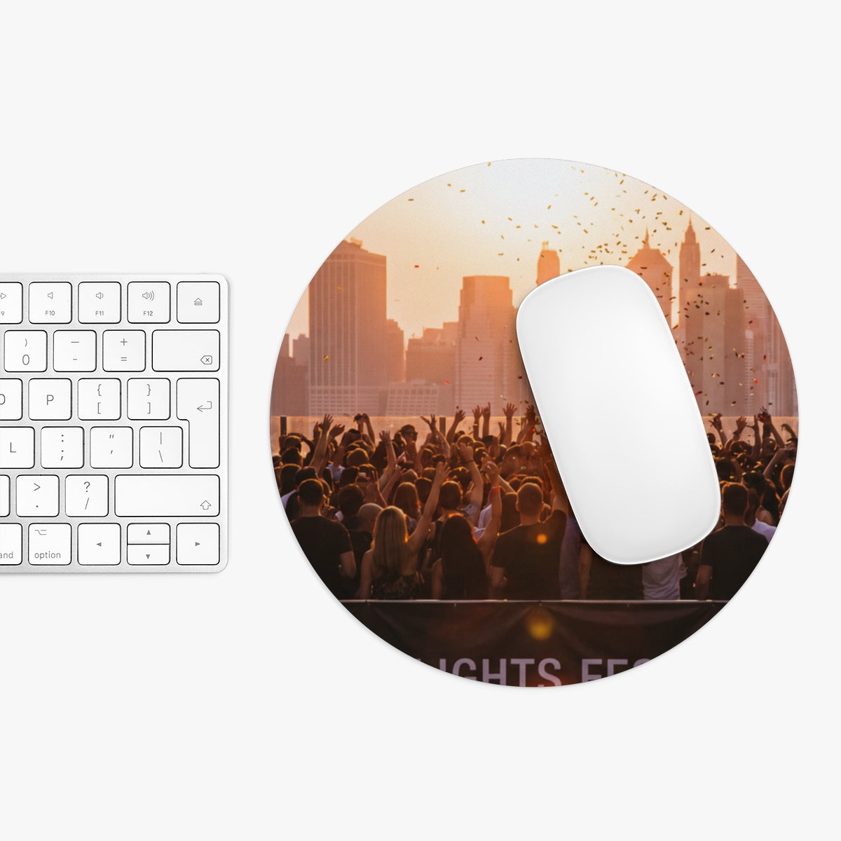 Mouse Pad - City Lights Festival | Echovira Gallery