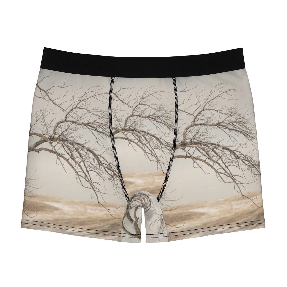 Men's Boxer Briefs - Winter Branch Solitude Landscape |...
