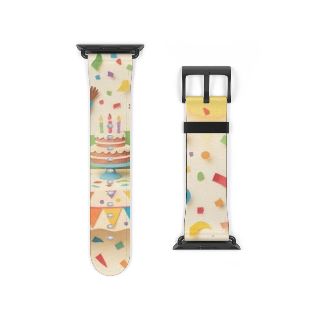 Apple Watch Band - Papercut Celebration Joy Party Art |...