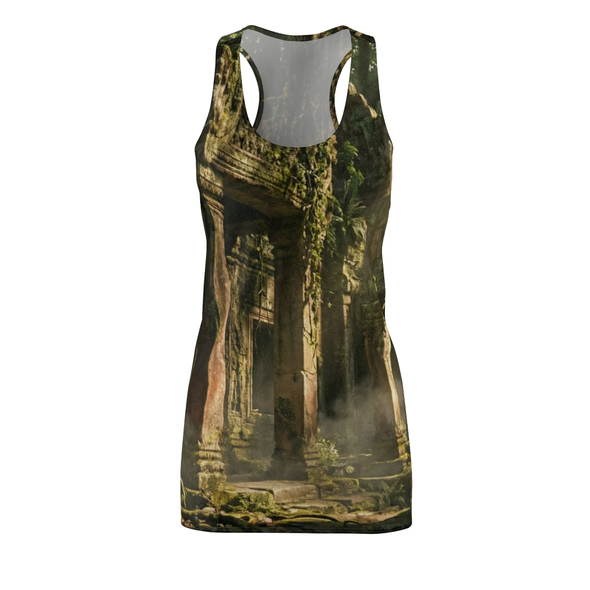 Women's Cut & Sew Racerback Dress - Jungle Sanctuary |...