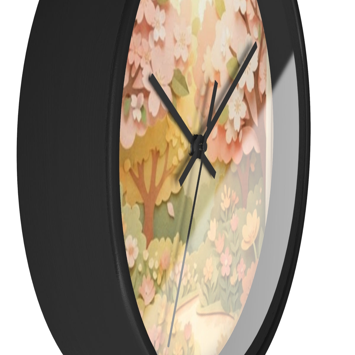 Wall Clock - Secret Garden Doorway | Echovira Gallery