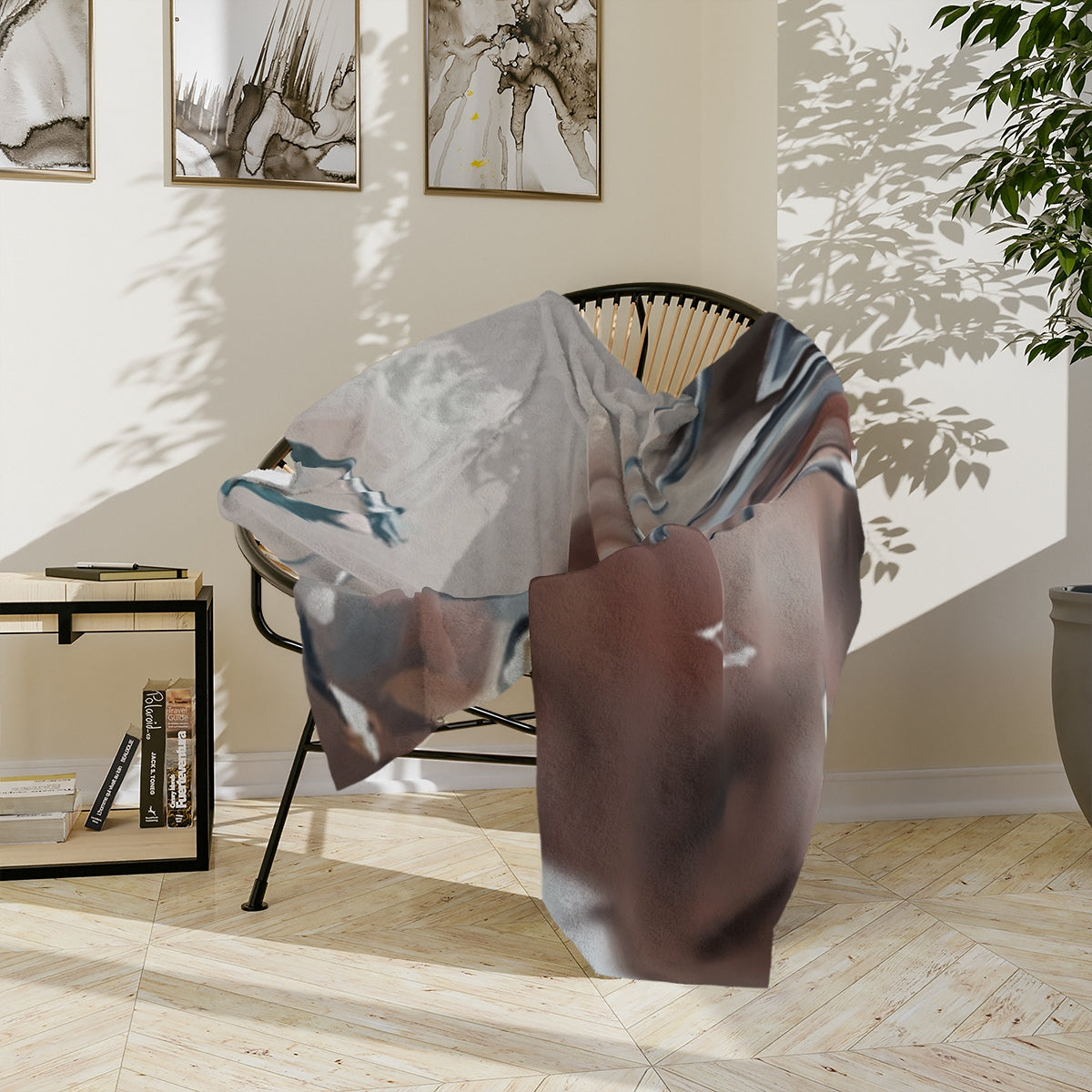 Velveteen Blanket - Shattered Reflection | Echovira Gallery