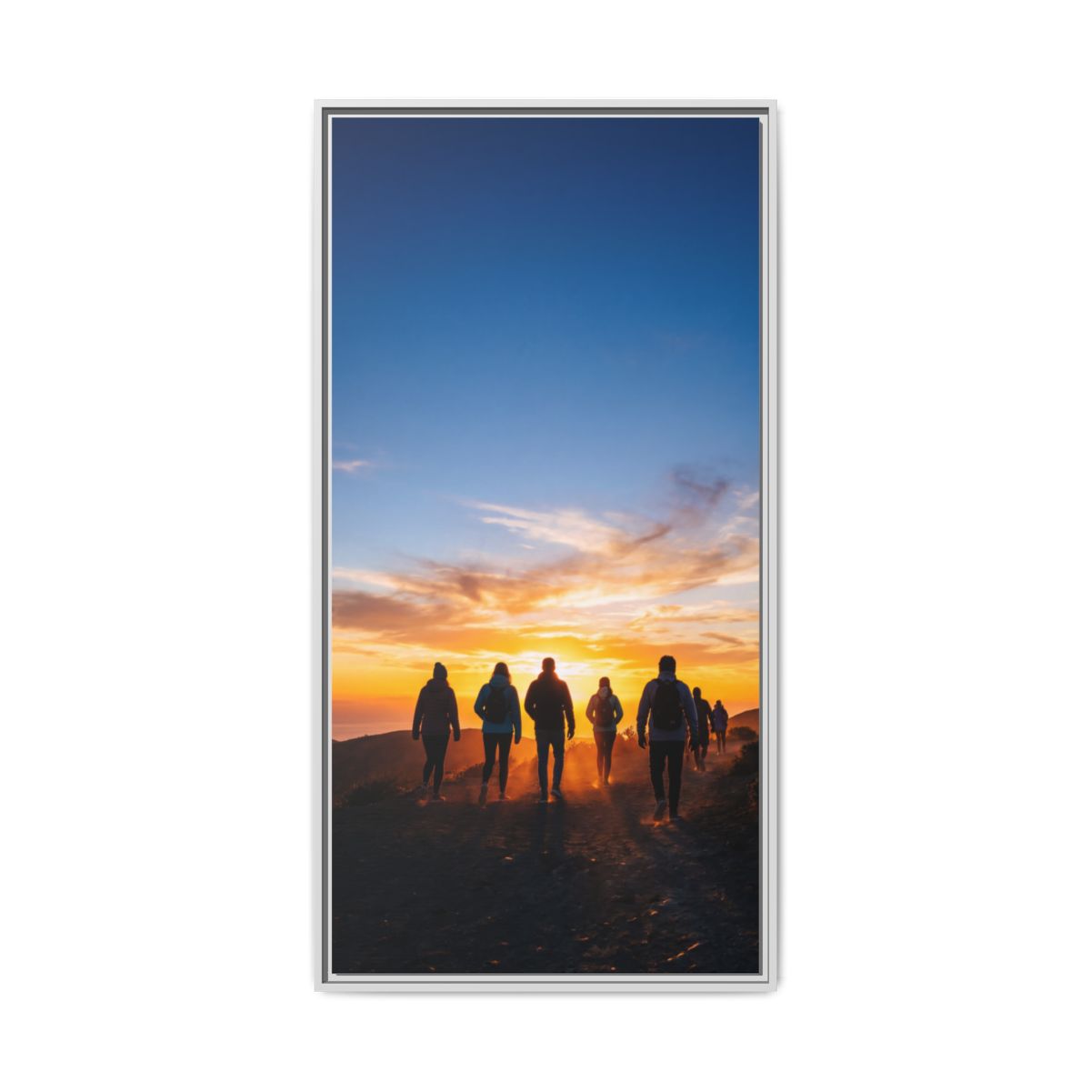 Matte Canvas, Framed - Epic Dawn Trek