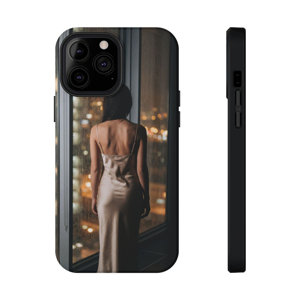 Impact-Resistant Cases - Tough Phone Case - Rainy Windows...— sizes part 1/2