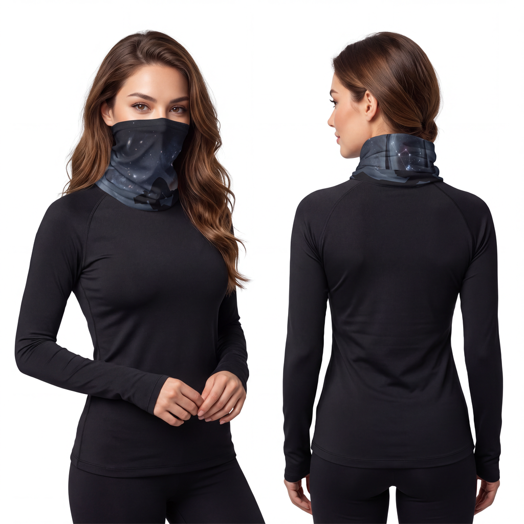 Neck Gaiter - Orion Starry Sky | Echovira Gallery