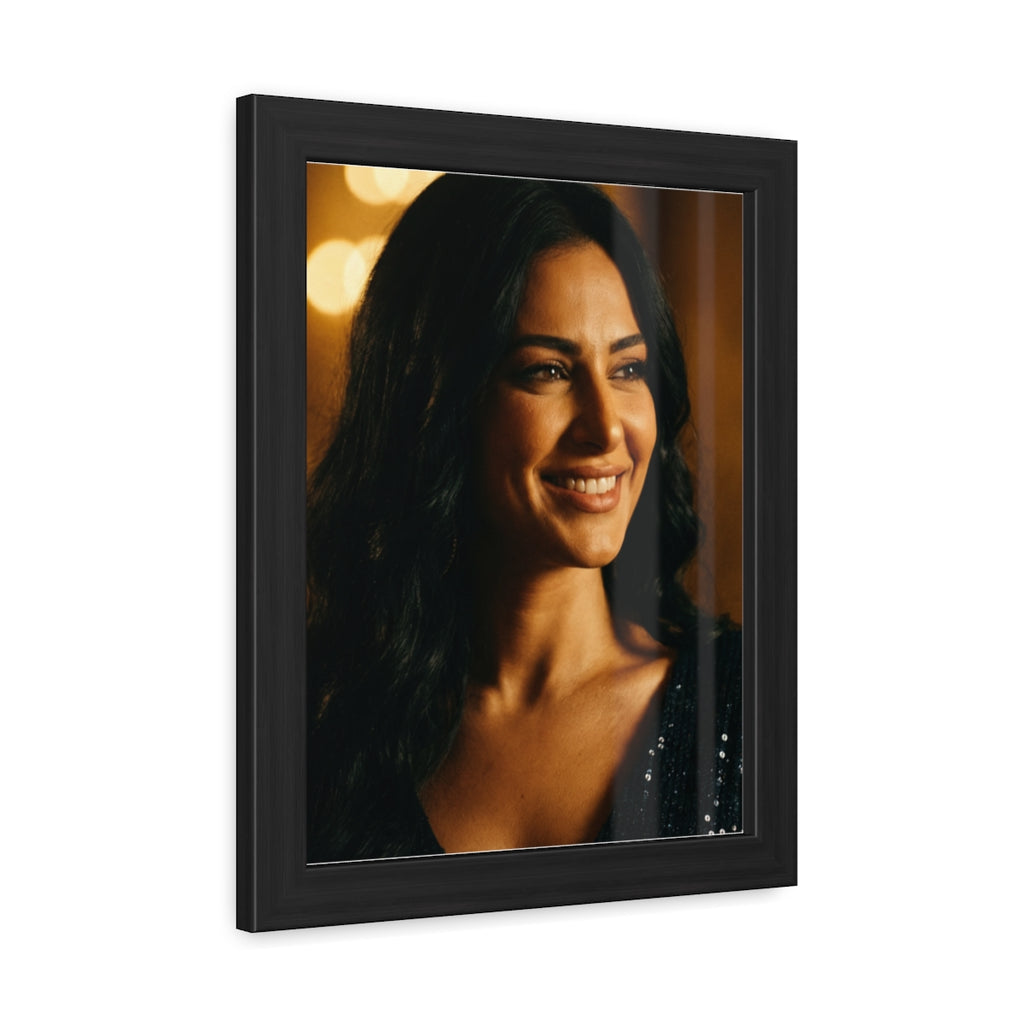 Framed Poster - Cinematic Portrait — Portrait