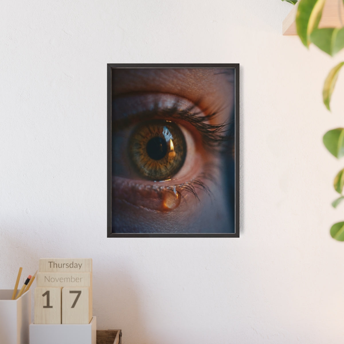 Posters with Wooden Frame - Eye Art