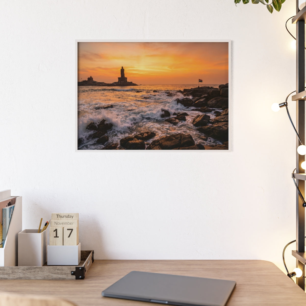 Framed Poster - Golden Hour Horizon