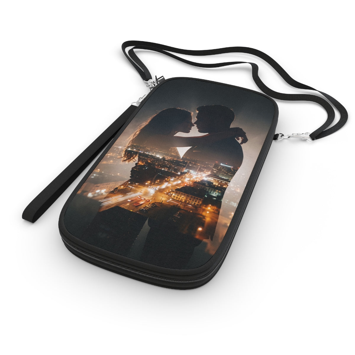 Passport Wallet - Metropolitan Night Romance | Echovira...
