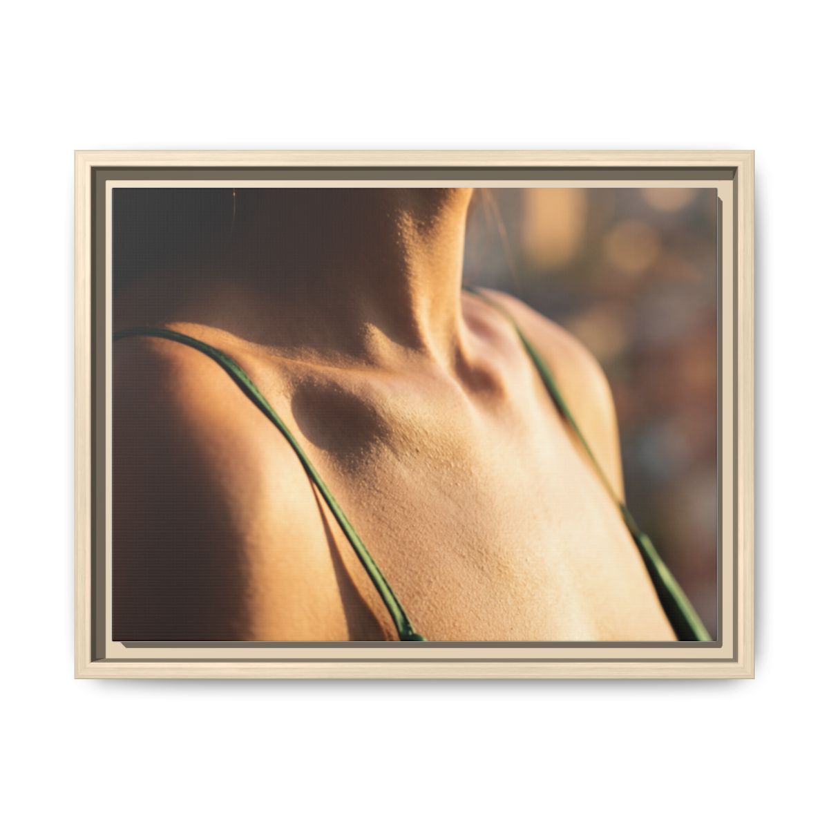Matte Canvas Framed - Golden Hour Portrait