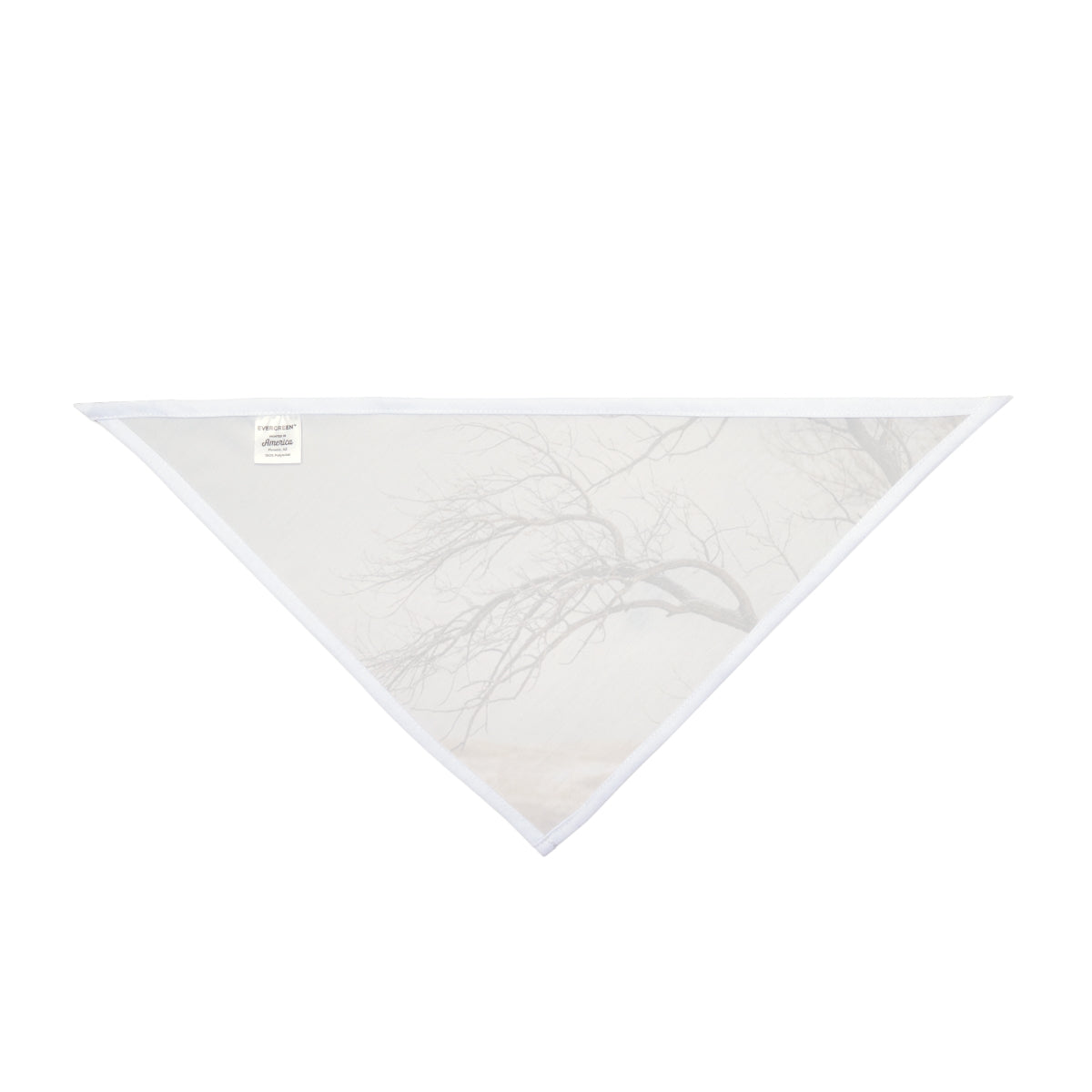 Winter Landscape Minimalist Pet Bandana