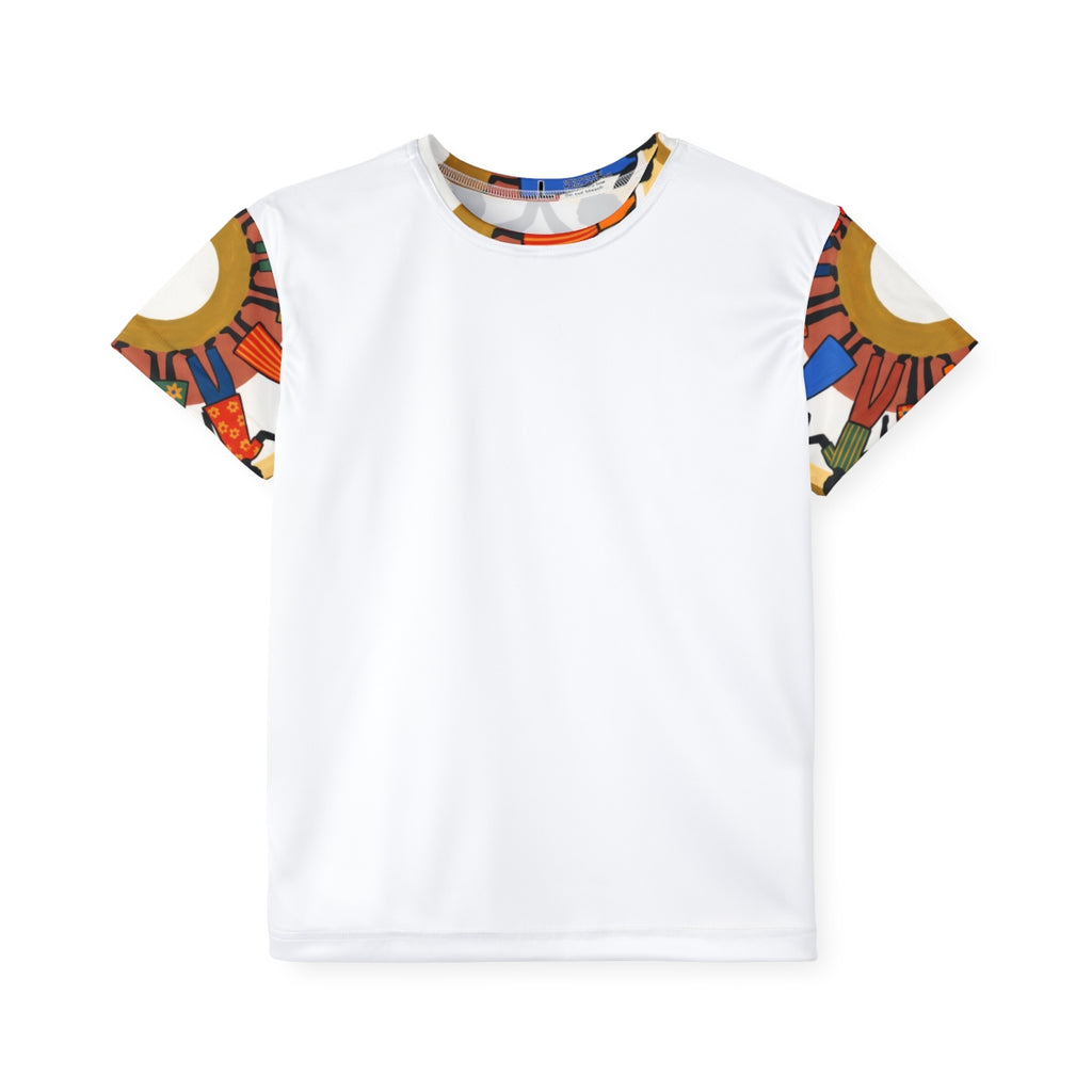 Kids Sports Jersey - Unity Mandala Folk Art | Echovira...