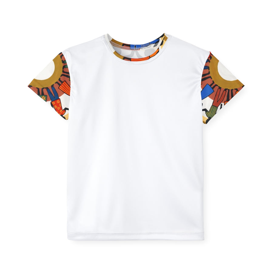 Kids Sports Jersey - Unity Mandala Folk Art