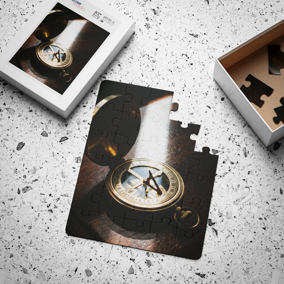 Antique Brass Sundial Kids' 30-Piece Puzzle
