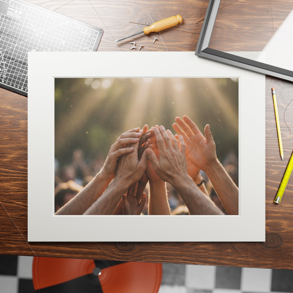 Fine Art Prints - Golden Rays of Unity Wall Art (14×11 &......