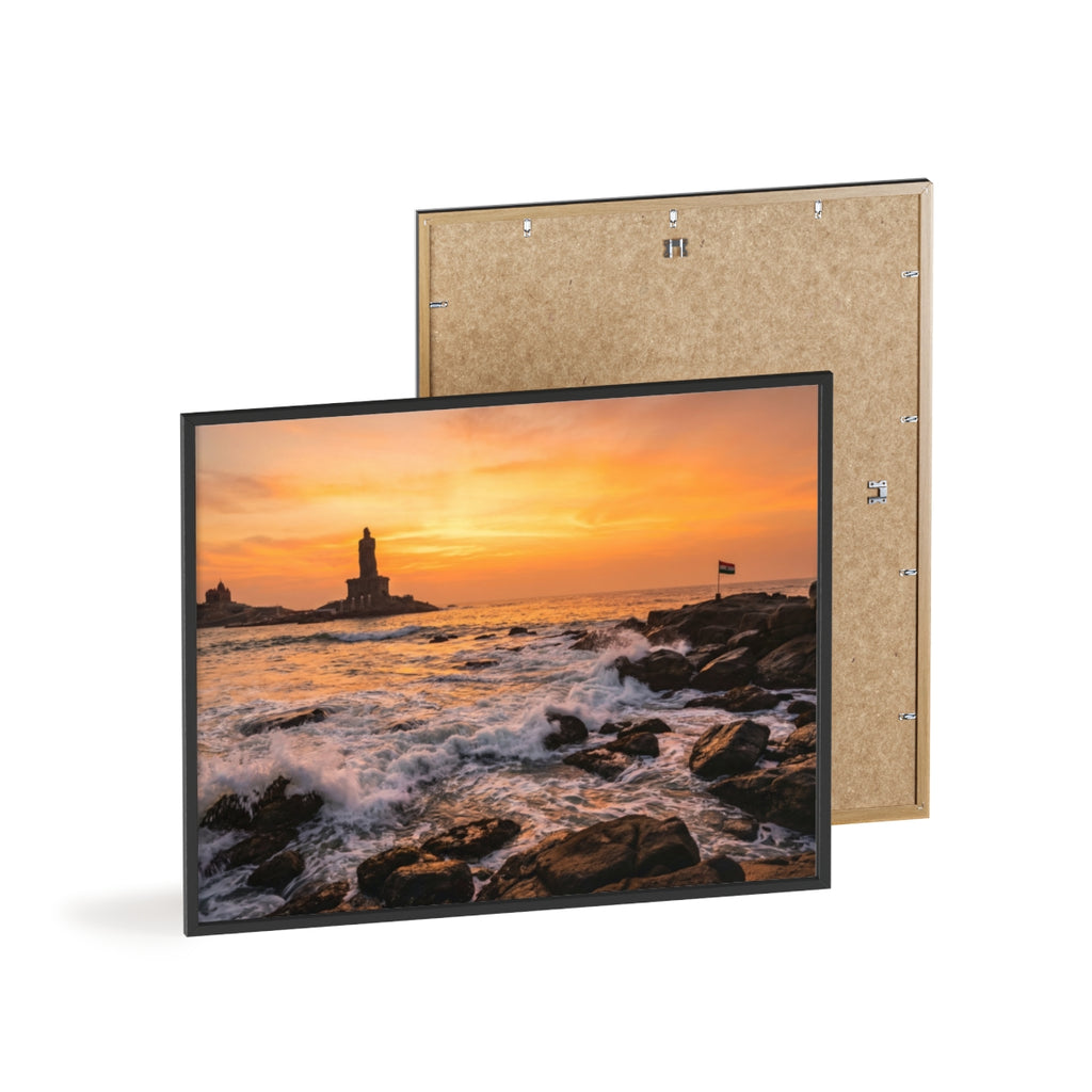 Framed Poster - Golden Hour Horizon