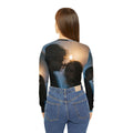 Women's Long Sleeve V-neck Shirt - Midnight Reflections Long...