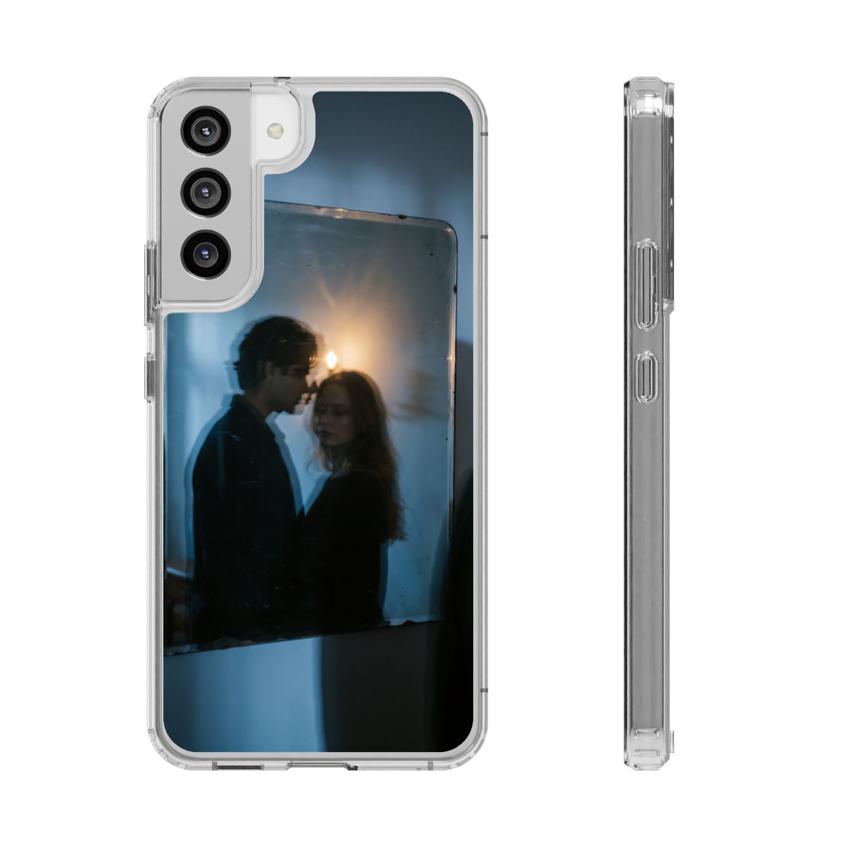 Clear Impact-Resistant Cases - Midnight Reflection Clear......