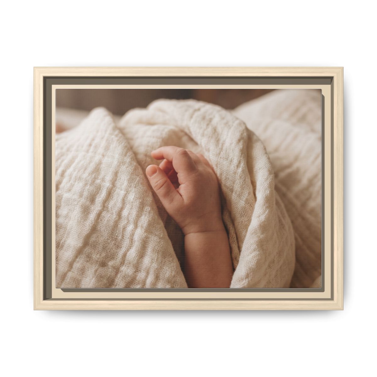 Framed Matte Canvas - Neutral Nursery