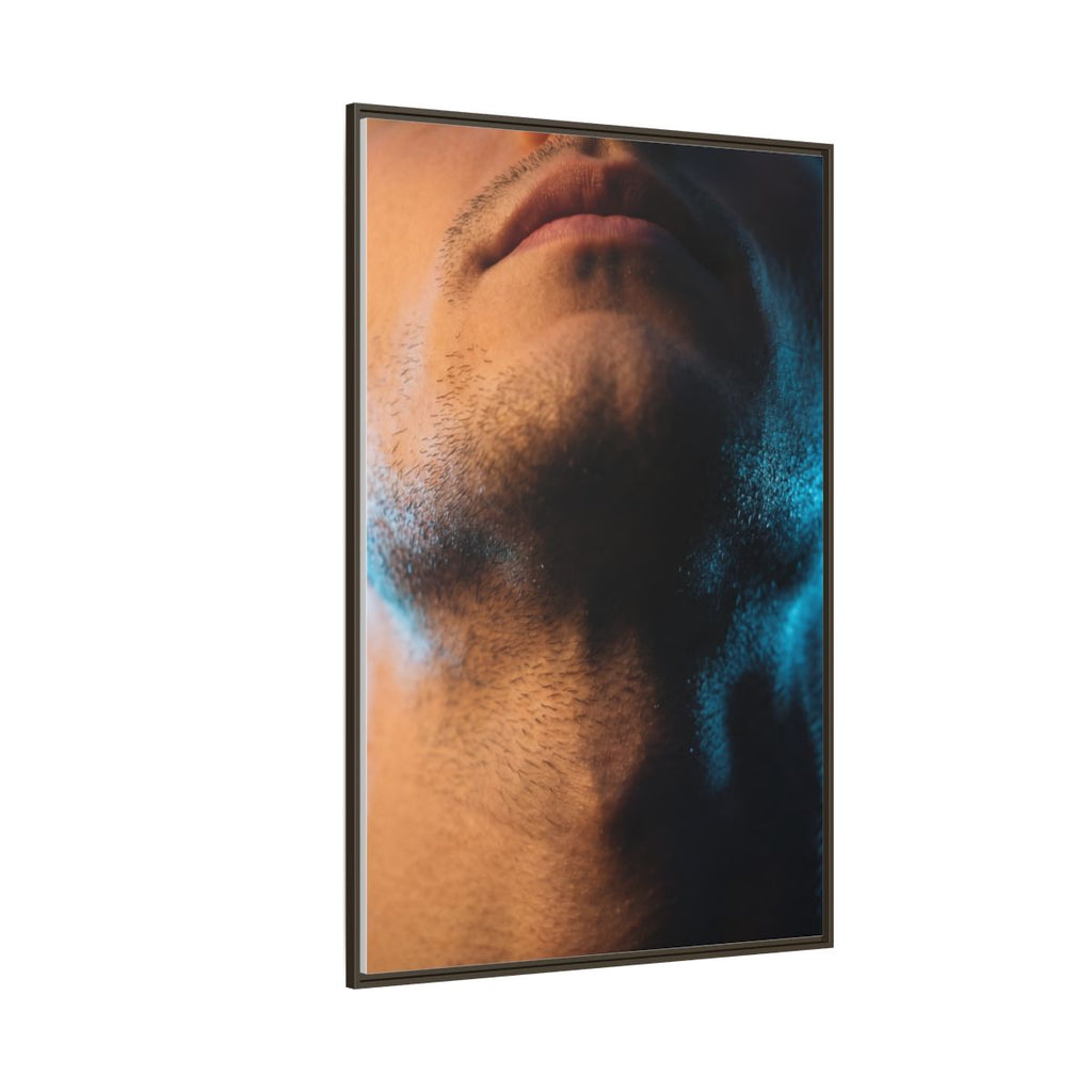 Framed Matte Canvas - Neon Noir