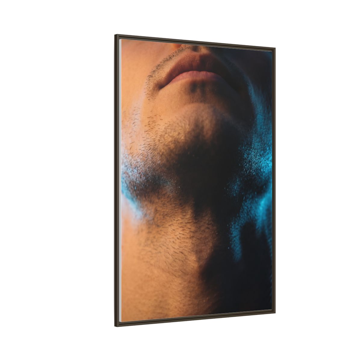 Framed Matte Canvas - Neon Noir
