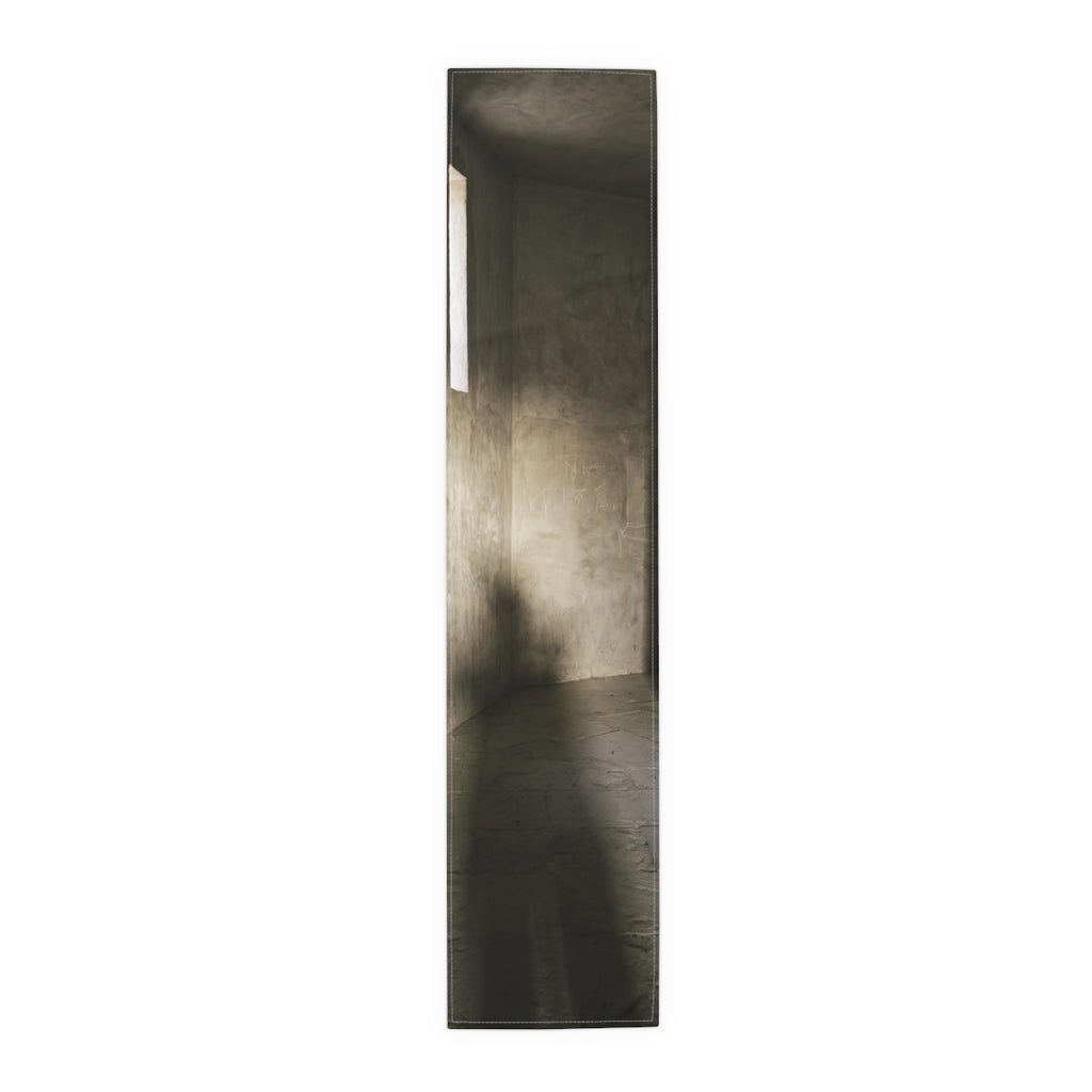 Table Runner - Shadows of the Citadel moody architectural......