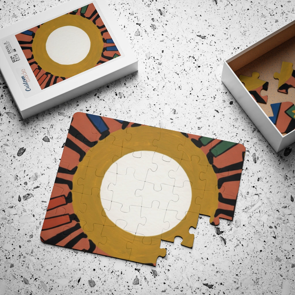 Kids' Puzzle, 30-Piece - Unity Mandala Folk Art | Echovira...