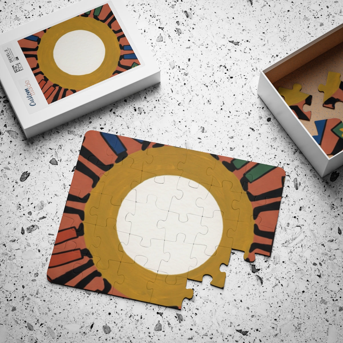 Kids' Puzzle, 30-Piece - Unity Mandala Folk Art | Echovira...