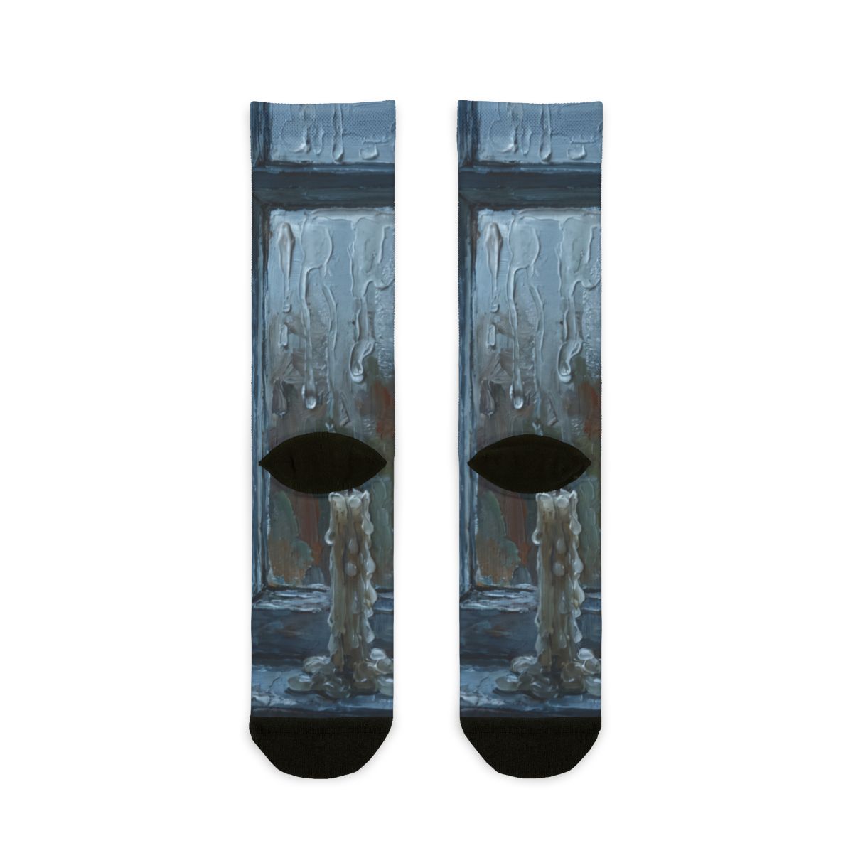 Sublimation Crew Socks - Candlelight Mood | Echovira Gallery
